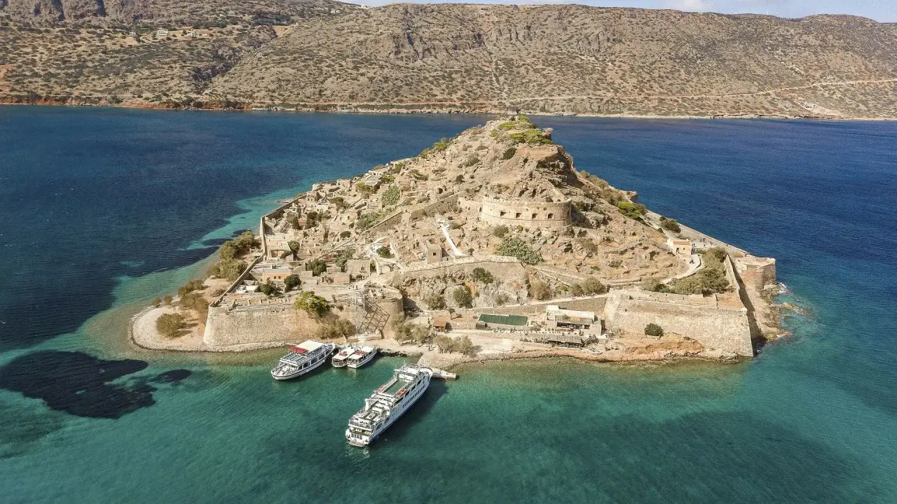 Spinalonga Crete Greece